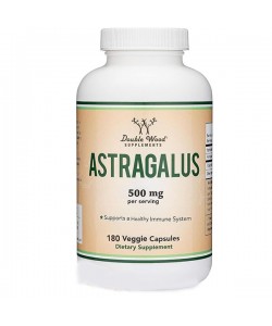 Корень астрагала Double Wood Astragalus Root Extract 4:1 250 mg 180 Caps
