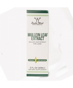 Комплекс для профилактики дыхательной системы Double Wood Mullein Leaf Extract Drops 60 ml /60 servings/