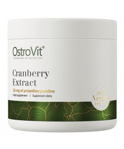 Клюква OstroVit Cranberry Extract 100 g /416 servings/