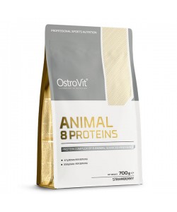 Протеин OstroVit Animal 8 Proteins 700 g /23 servings/ Strawberry