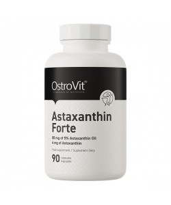 Астаксантин для спорта OstroVit Astaxanthin Forte 90 Caps