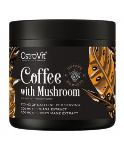 Заменитель питания OstroVit Coffee with Mushrooms 150 g /21 servings/