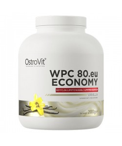 Протеин OstroVit Economy WPC80.eu 2000 g /66 servings/ Vanilia