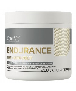 Комплекс до тренировки OstroVit Endurance Pre-Workout 210 g /30 servings/ Grapefruit