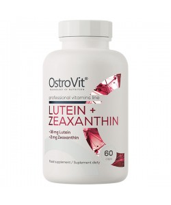 Комплекс для профилактики зрения OstroVit Lutein + Zeaxanthin 60 Caps