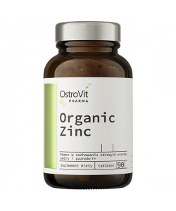 Микроэлемент Цинк для спорта OstroVit Pharma Organic Zinc 90 Tabs
