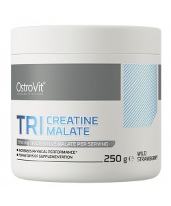 Креатин комплекс OstroVit Tri Creatine Malate 250 g /62 servings/ Wild Strawberry
