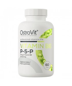 Витамин B для спорта OstroVit Vitamin B6 P-5-P 60 Caps