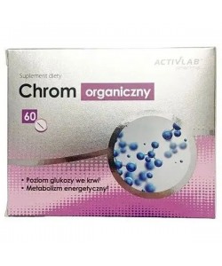 Микроэлемент Хром для спорта Activlab Pharma Chrome 60 Tabs
