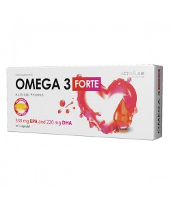 Омега для спорта Activlab Pharma Omega 3 Forte 60 Caps