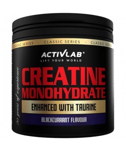 Креатин моногидрат Activlab CS Creatine Monohydrate with Taurine 300 g /66 servings/ Black Currant