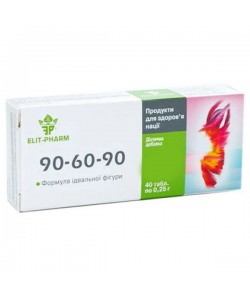 Экстракт для похудения Elit-Pharm 90-60-90 40 Tabs