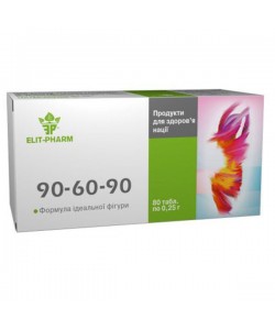 Экстракт для похудения Elit-Pharm 90-60-90 80 Tabs