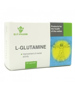 Глютамин Elit-Pharm L- Glutamine 50 Caps