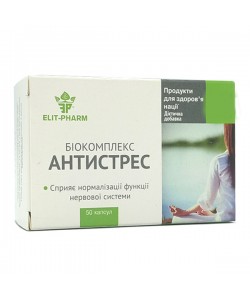 Комплекс для профилактики нервной системы Elit-Pharm Биокомплекс Антистресс 50 капс