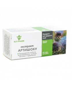 Артишок Elit-Pharm Экстракт Артишока 40 таб