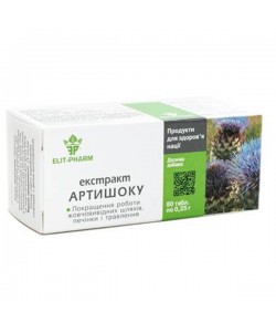 Артишок Elit-Pharm Экстракт Артишока 80 таб