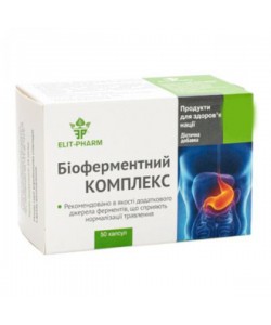 Пищеварительные ферменты Elit-Pharm Биоферментный Комплекс 50 капс