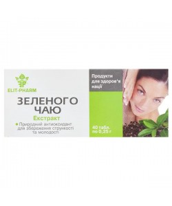 Зеленый чай Elit-Pharm Зеленого Чая Экстракт 40 таб
