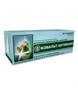 Комплекс для профилактики давления и кровообращения Elit-Pharm Кобальт Активный 80 таб
