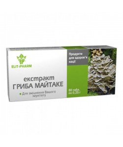 Грибной комплекс Elit-Pharm Экстракт Гриба Майтаке 80 таб