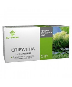 Спирулина Elit-Pharm Спирулина Биоактив 80 таб