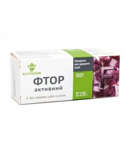 Витаминно-минеральный комплекс Elit-Pharm Фтор Активный 80 таб