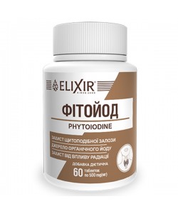Комплекс для профилактики щитовидной железы Elixir Phytoiodine 60 Tabs