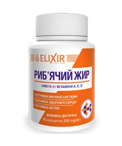 Омега 3 Elixir Рыбий жир 90 капс