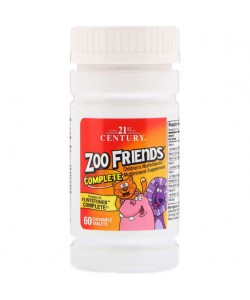 Витаминно-минеральный комплекс 21st Century Zoo Friends Complete 60 Chewable Tabs
