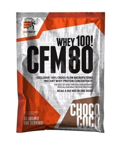 Протеин Extrifit CFM Instant Whey 80 30 g /1 servings/ Chocolate Coconut