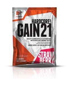 Гейнер Extrifit Hardcore Gain 21 45 g /1 servings/ Strawberry