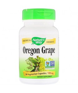 Урологический препарат Nature's Way Oregon Grape Root 500 mg 90 Veg Caps