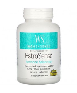 Комплекс при менопаузе Natural Factors WomenSense EstroSense Hormone Balancing 120 Veg Caps NFS-04956