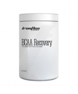 Аминокислота BCAA для спорта IronFlex BCAA Recovery 500 g /87 servings/ Strawberry