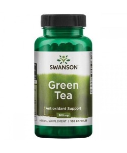 Зеленый чай Swanson Green Tea 500 mg 100 Caps