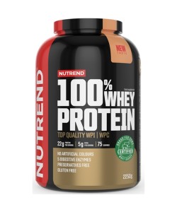 Протеин Nutrend 100% Whey Protein 2250 g /75 servings/ Chocolate Cocoa