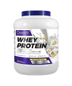 Протеин OstroVit Whey Protein 2000 g /66 servings/ White Chocolate