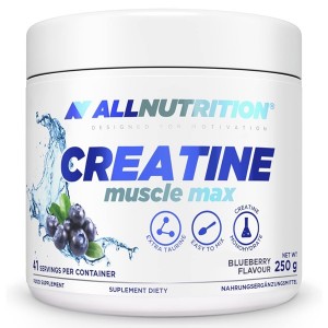 Креатин моногидрат All Nutrition Creatine Muscle Max 250 g /83 servings/ Blueberry