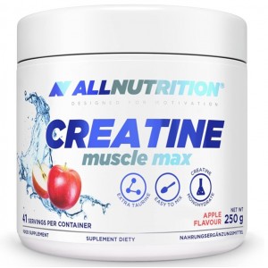 Креатин моногидрат All Nutrition Creatine Muscle Max 250 g /83 servings/ Apple
