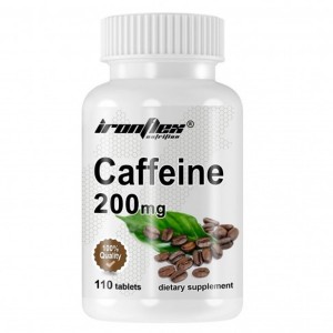 Комплекс до тренировки IronFlex Caffeine 200 mg 110 Tabs