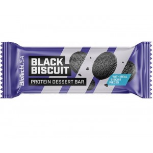Протеиновый батончик BioTechUSA Protein Dessert Bar 50 g Black Biscuit