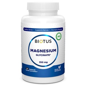 Микроэлемент Магний Biotus Magnesium Glycinate 120 Caps