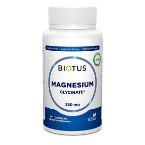 Микроэлемент Магний Biotus Magnesium Glycinate 60 Caps