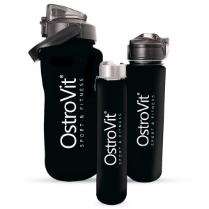 Галлон OstroVit Water Bottles 2000 ml + 900 ml + 500 ml Black
