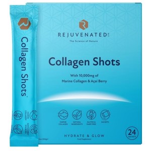 Коллаген Rejuvenated Collagen Shots 10 000 mg per serving (11 g) 24 sachets Natural