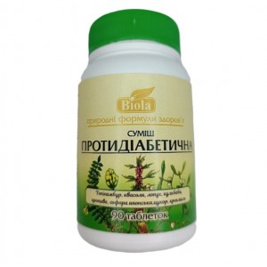 Комплекс для профилактики диабета Biola Смесь Противодиабетическая 90 таблеток