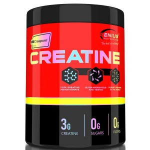 Креатин моногидрат Genius Nutrition Creatine Creapure 300 g /100 servings/ Natural