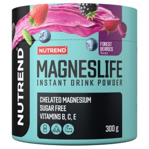 Микроэлемент Магний для спорта Nutrend MagnesLife Instant Drink Powde 500 g /60 servings/ Forest Berries