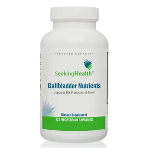Смесь экстрактов Seeking Health Gallbladder Nutrients, Supports Bile Production & Flow 120 Veg Caps